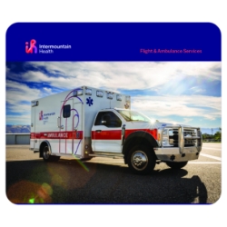 Dye-Sub Mouse Pad Ambulance Artwork 